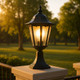 Black Pillar Light E27 60W IP44 530mm Made in Italy Black Pillar Light E27 60W IP44 530mm Made in Italy